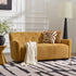 Vestie Chenille Loveseat Sofa | Cream Colored Loveseats | Kinwell Furniture | Modern Love Seats & Love Seat Couches